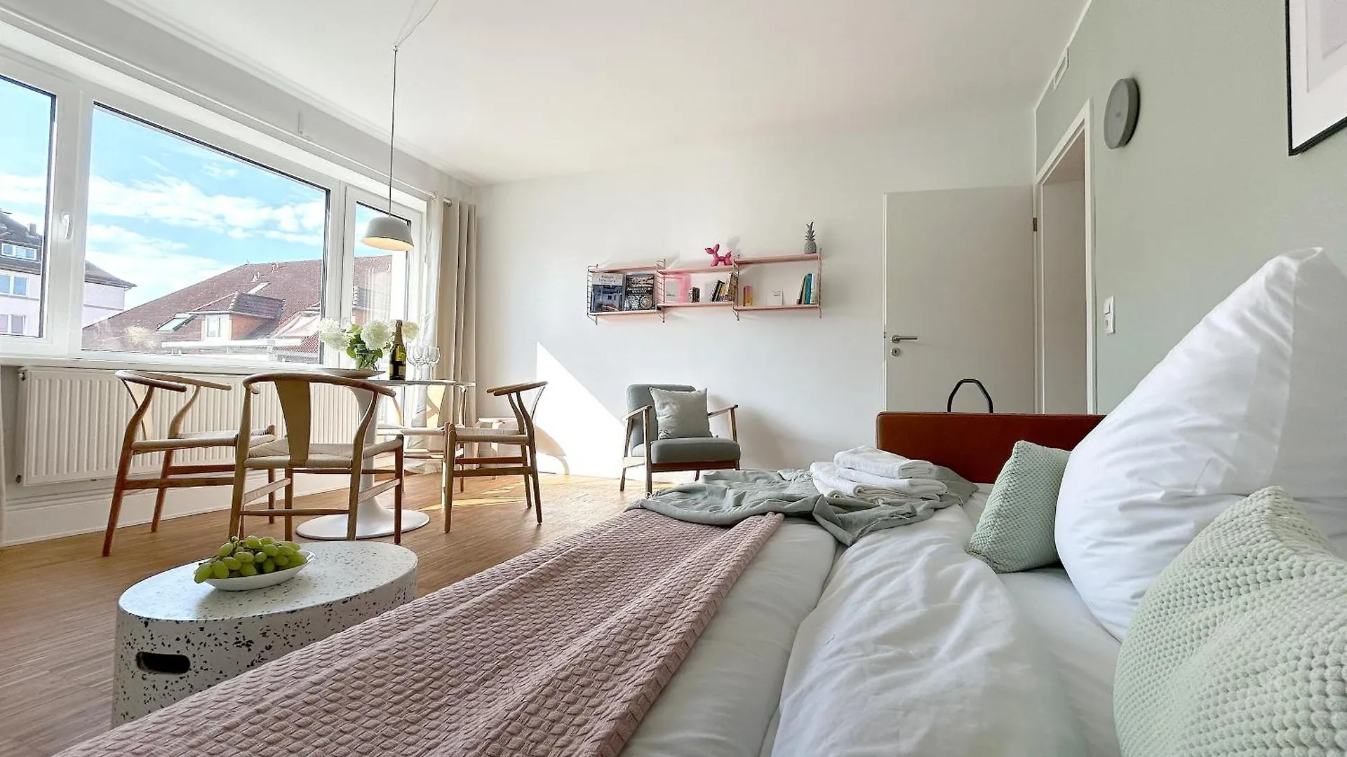 Neues Trendy Appartement In Hanóver 0*,